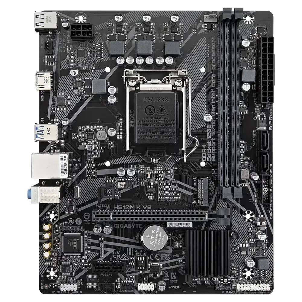 Matična ploča 1200 Gigabyte H510M K V2 G10 HDMI/M.2 Matične ploče SOPING.RS 42 Matična ploča 1200 Gigabyte H510M K V2 G10 HDMI/M.2 - Слика 2
