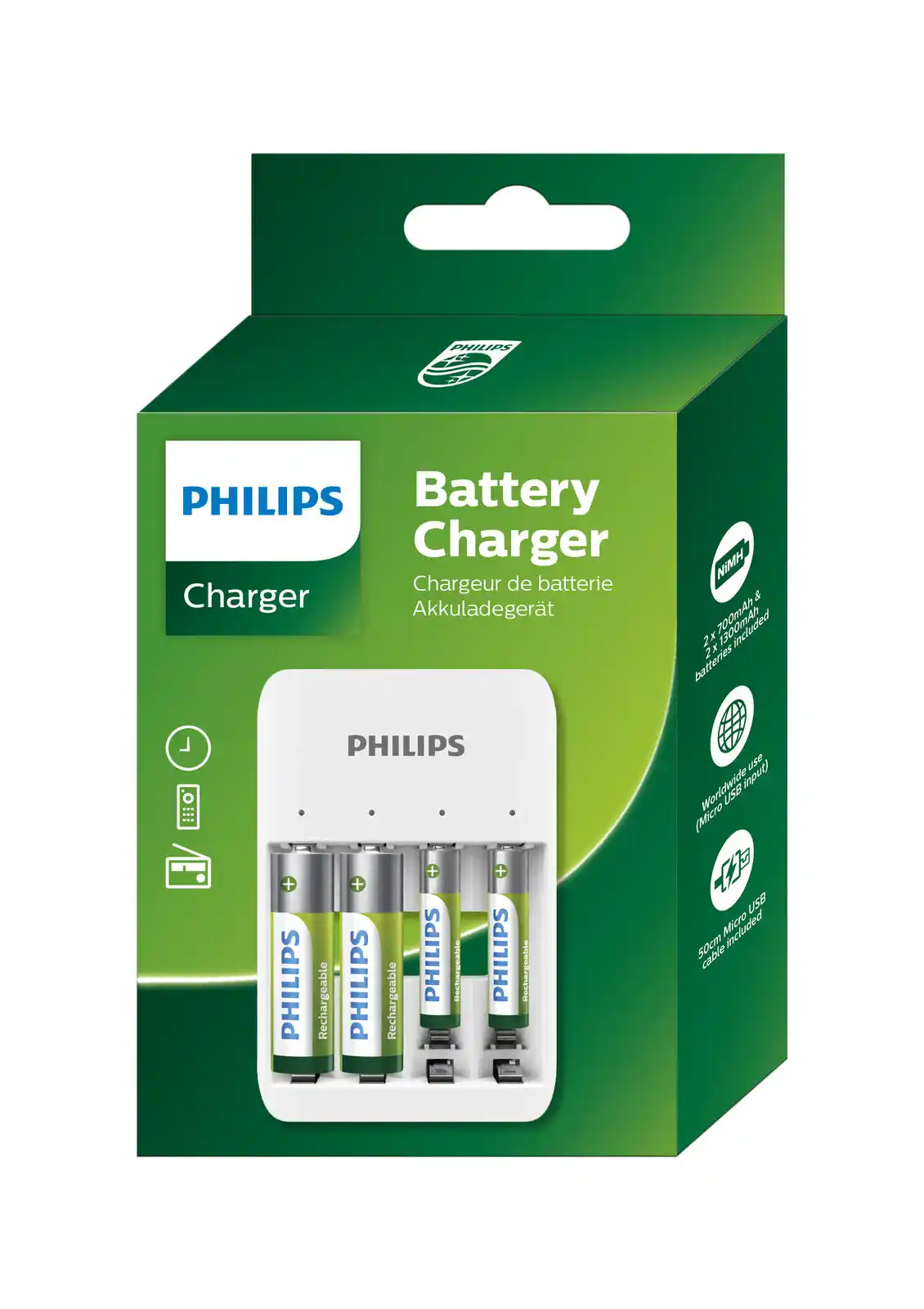 Punjač za baterije Philips AA/AAA na USB 4 porta Baterije i punjači SOPING.RS 41 Punjač za baterije Philips AA/AAA na USB 4 porta