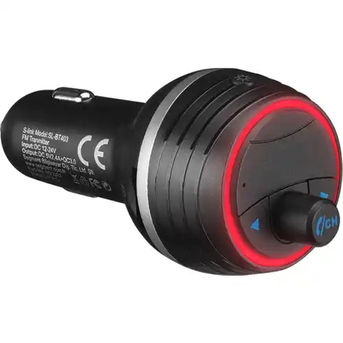 FM transmiter za kola SL-BT403 RGB S-Link, 36623 Zvučnici i audio uređaji SOPING.RS 41 FM transmiter za kola SL-BT403 RGB S-Link, 36623