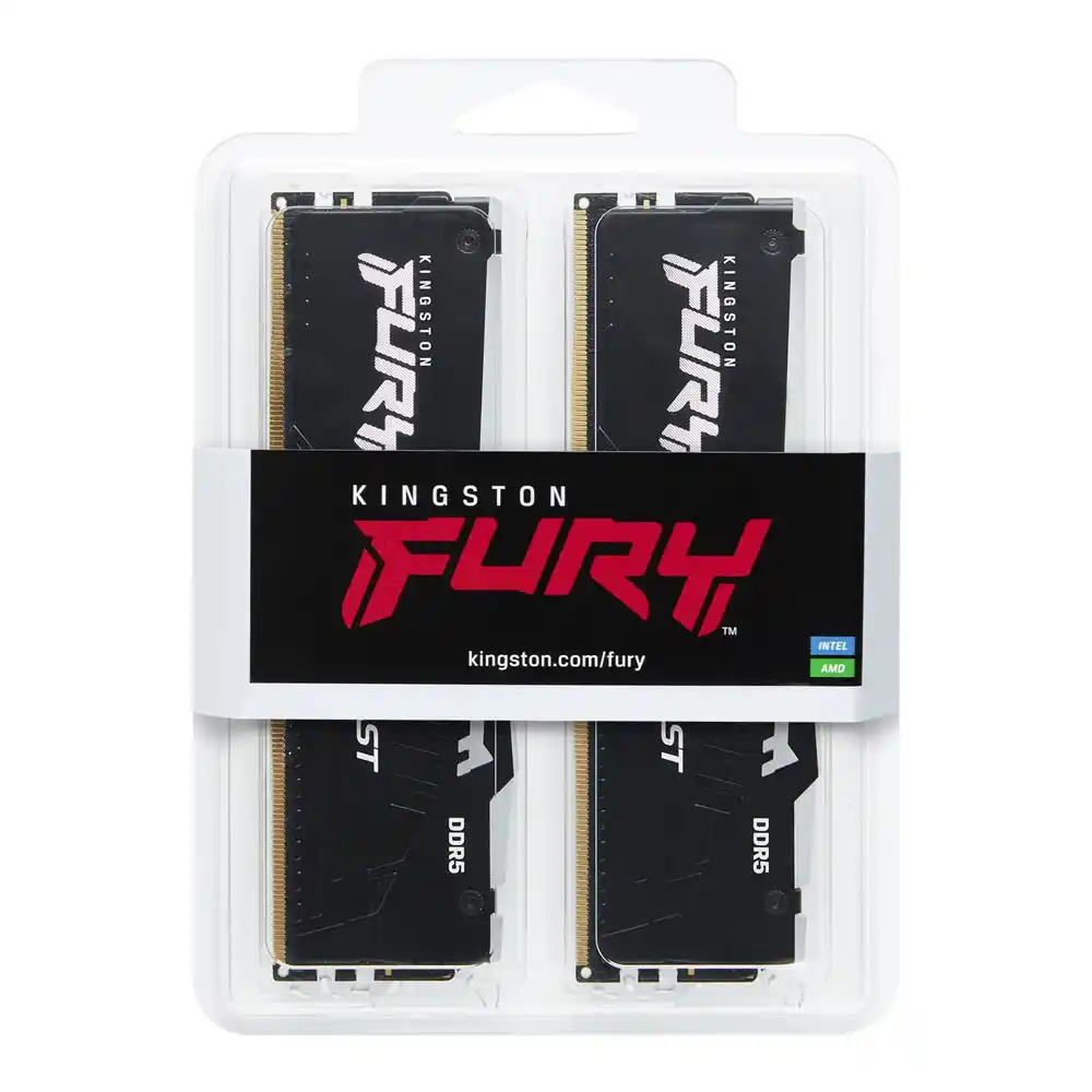 Memorija DDR5 32GB 5600MHz Kingston Fury Beast RGB KF556C36BBEAK2-32 Memorije SOPING.RS 42 Memorija DDR5 32GB 5600MHz Kingston Fury Beast RGB KF556C36BBEAK2-32 - Слика 2