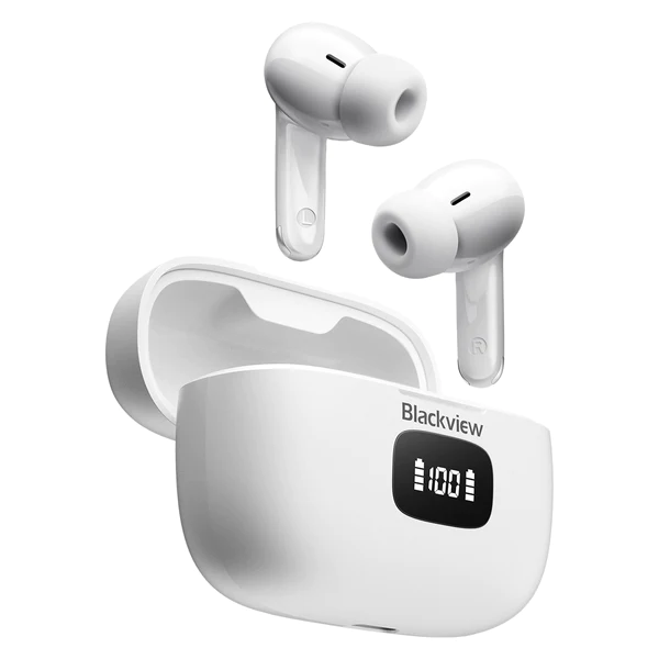 Bežične slušalice Blackview AirBuds 8 Arctic White/ANC/BT 5.3/Type-C/IPX7 Slušalice SOPING.RS 43 Bežične slušalice Blackview AirBuds 8 Arctic White/ANC/BT 5.3/Type-C/IPX7 - Слика 3