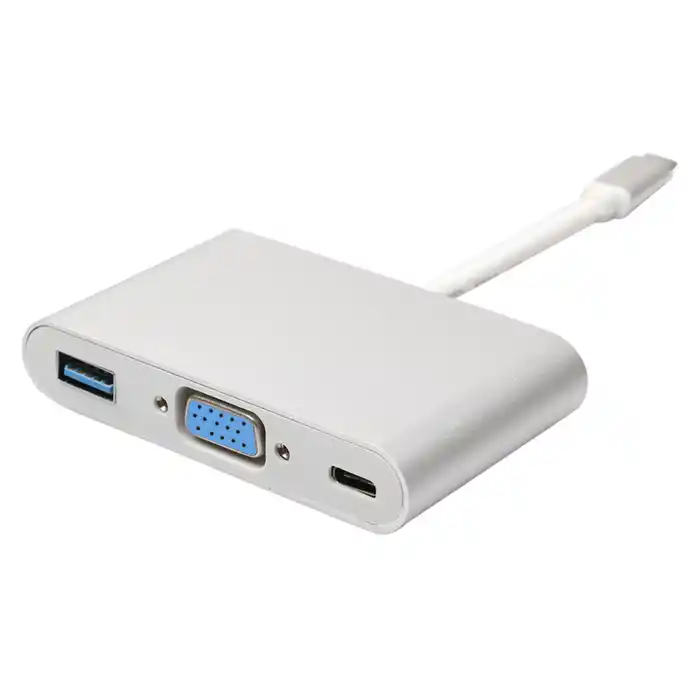 Adapter konverter USB 3.1 Tip C-USB 3.0/VGA/USB Tip C PD Kettz UVA-23 USB adapteri SOPING.RS 41 Adapter konverter USB 3.1 Tip C-USB 3.0/VGA/USB Tip C PD Kettz UVA-23