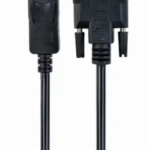 Kabl Displayport – DVI 24+1 1m Gembird CC-DPM-DVIM-1M – CC-DPM-DVIM-1M DisplayPort kablovi SOPING.RS Kabl Displayport - DVI 24+1 1m Gembird CC-DPM-DVIM-1M - CC-DPM-DVIM-1M