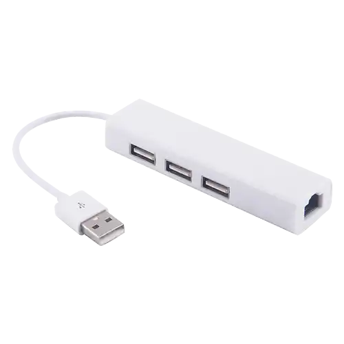 Adapter konverter USB 2.0- RJ45/3xUSB 2.0 Linkom USB adapteri SOPING.RS 41 Adapter konverter USB 2.0- RJ45/3xUSB 2.0 Linkom