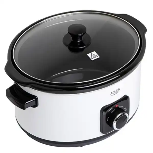 Aparat za sporo kuvanje Adler AD 6413W/zapremina 5.8L Aparati za kuvanje na paru SOPING.RS 41 Aparat za sporo kuvanje Adler AD 6413W/zapremina 5.8L