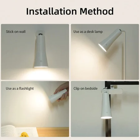Xled click 3W multifunkcionalna magnet lampa,4u1,300 lum,4000K,3 nivoa osvetljenja,USB punjenje LED rasveta SOPING.RS 43 Xled click 3W multifunkcionalna magnet lampa,4u1,300 lum,4000K,3 nivoa osvetljenja,USB punjenje - Слика 3
