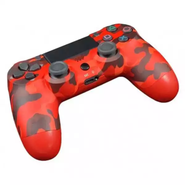 Bežicni gamepad Gembird JPD-Wireless-Thrillershock PC/PS4 RED CAMO Gamepad/joystick SOPING.RS 42 Bežicni gamepad Gembird JPD-Wireless-Thrillershock PC/PS4 RED CAMO - Слика 2