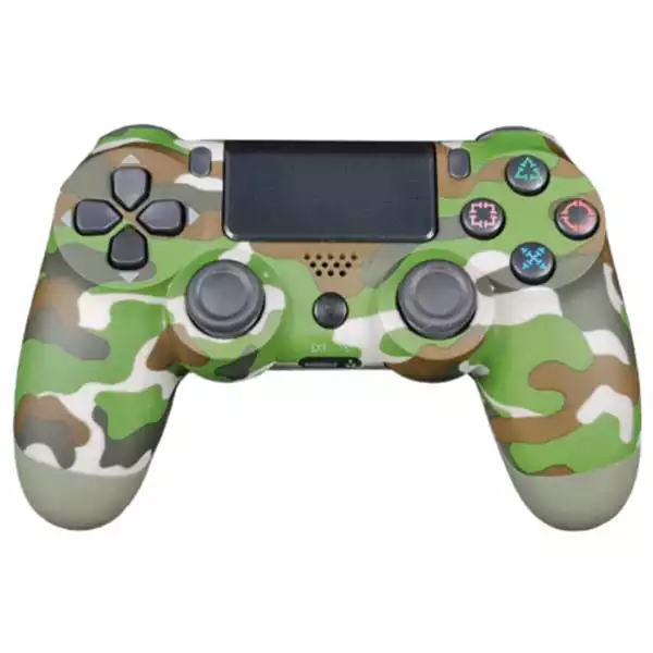 Bežični gamepad Gembird JPD-Wireless-Thrillershock PC/PS4 GREEN CAMO Gamepad/joystick SOPING.RS 41 Bežični gamepad Gembird JPD-Wireless-Thrillershock PC/PS4 GREEN CAMO