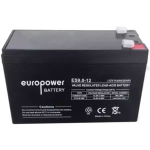 Baterija za UPS EuroPower ES12-9 12V 9Ah Baterije i punjači SOPING.RS Baterija za UPS EuroPower ES12-9 12V 9Ah
