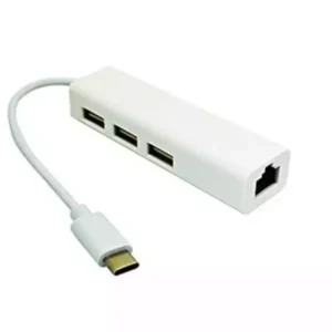Adapter-konverter USB Tip C 3.1 na 3xUSB LAN GreenCon USB adapteri SOPING.RS Adapter-konverter USB Tip C 3.1 na 3xUSB LAN GreenCon