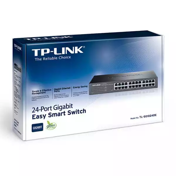 Svič 10/100/1000 24-port Easy Smart TP-Link TL-SG1024DE Svičevi SOPING.RS 42 Svič 10/100/1000 24-port Easy Smart TP-Link TL-SG1024DE - Слика 2
