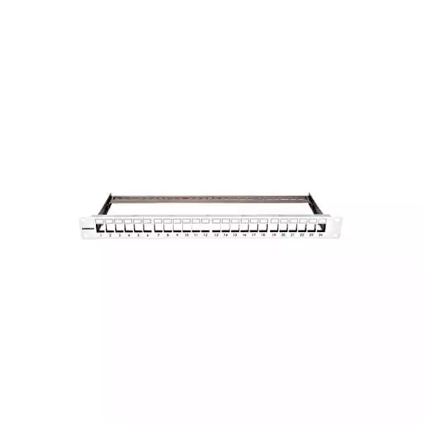 Patch panel Schrack 19/1U za 24 modula prazan HSER0240GS Rekovi i oprema SOPING.RS 41 Patch panel Schrack 19/1U za 24 modula prazan HSER0240GS