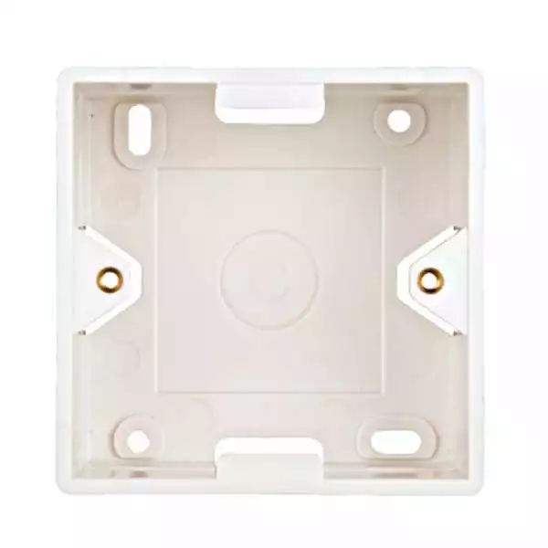 Nazidna kutija za utičnice 80x80x42 Toolless Line Schrack HSEAP842WF Kanalice, utičnice, kutije SOPING.RS 42 Nazidna kutija za utičnice 80x80x42 Toolless Line Schrack HSEAP842WF - Слика 2