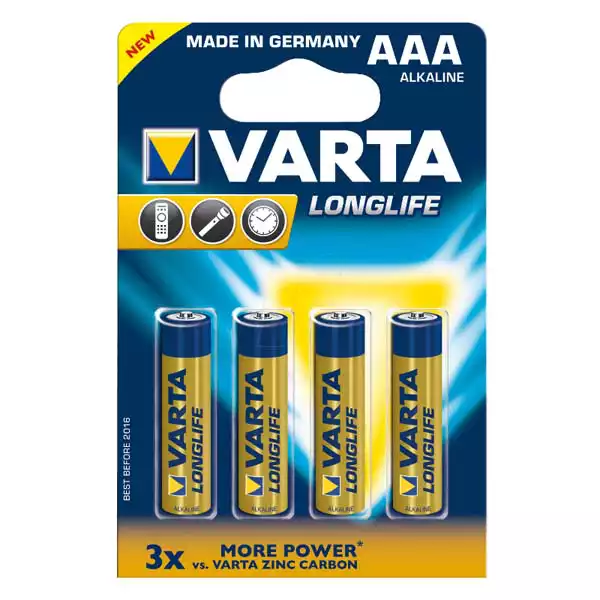Baterija Varta LR3 Longlife AAA, nepunjiva 1/4 Baterije i punjači SOPING.RS 41 Baterija Varta LR3 Longlife AAA, nepunjiva 1/4