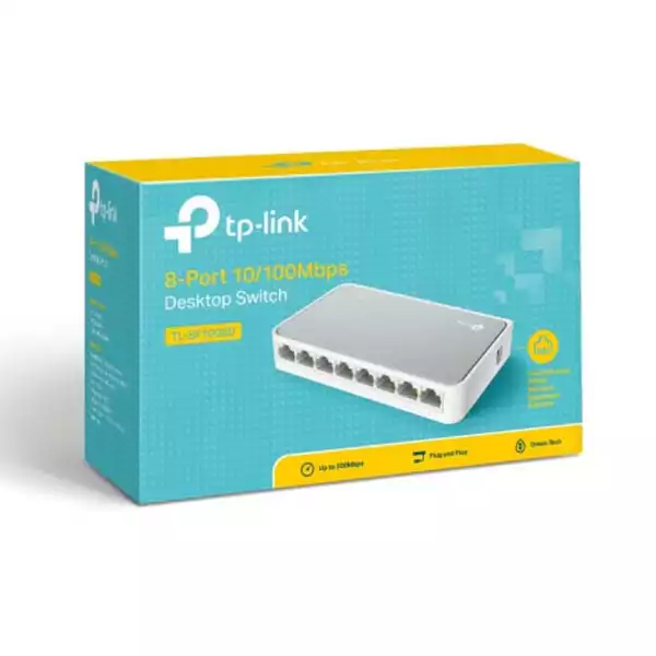 Svič 10/100 8-port TP-Link TL-SF1008D Svičevi SOPING.RS 47 Svič 10/100 8-port TP-Link TL-SF1008D - Слика 7