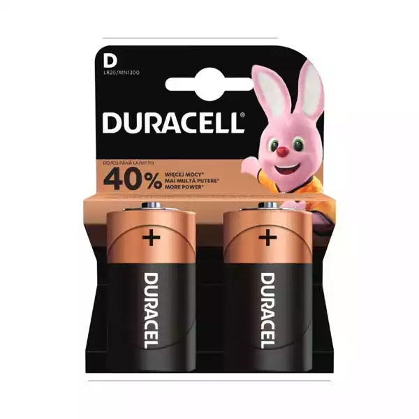 Baterija Duracell Basic LR20 D (pak 2 kom), nepunjiva Baterije i punjači SOPING.RS 41 Baterija Duracell Basic LR20 D (pak 2 kom), nepunjiva