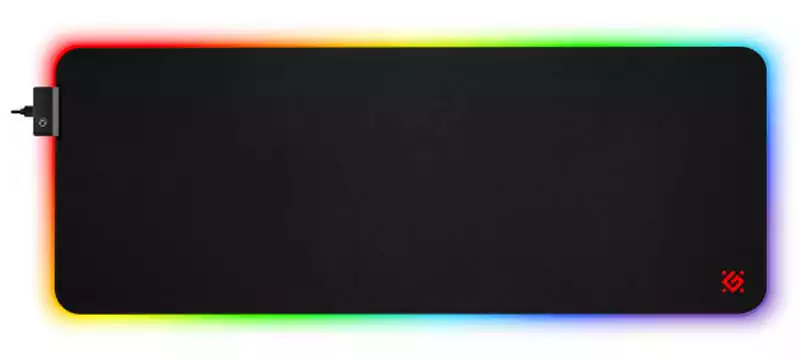 Podloga Gaming Defender Ultra Light 900x350x4mm svetleća Podloge SOPING.RS 41 Podloga Gaming Defender Ultra Light 900x350x4mm svetleća