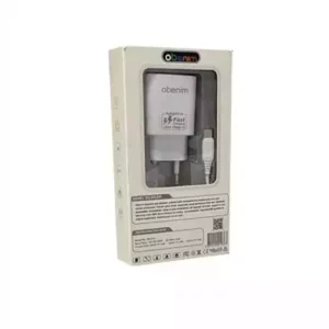 Kućni brzi punjač Obenim 3.0A 2u1 Type C sa USB-C kablom Punjači i auto držači za mobilne telefone SOPING.RS Kućni brzi punjač Obenim 3.0A 2u1 Type C sa USB-C kablom
