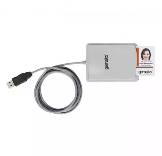 Čitač smart kartica Thales-Gemalto CT 40 (za biometrijske lične karte), USB Čitači kartica SOPING.RS 42 Čitač smart kartica Thales-Gemalto CT 40 (za biometrijske lične karte), USB - Слика 2