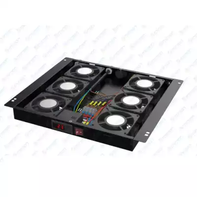 Ventilator panel sa 6 ventilatora sa digitalnim kontrolerom Mirsan MR.FAN6DT.01 Crni Rekovi i oprema SOPING.RS 41 Ventilator panel sa 6 ventilatora sa digitalnim kontrolerom Mirsan MR.FAN6DT.01 Crni