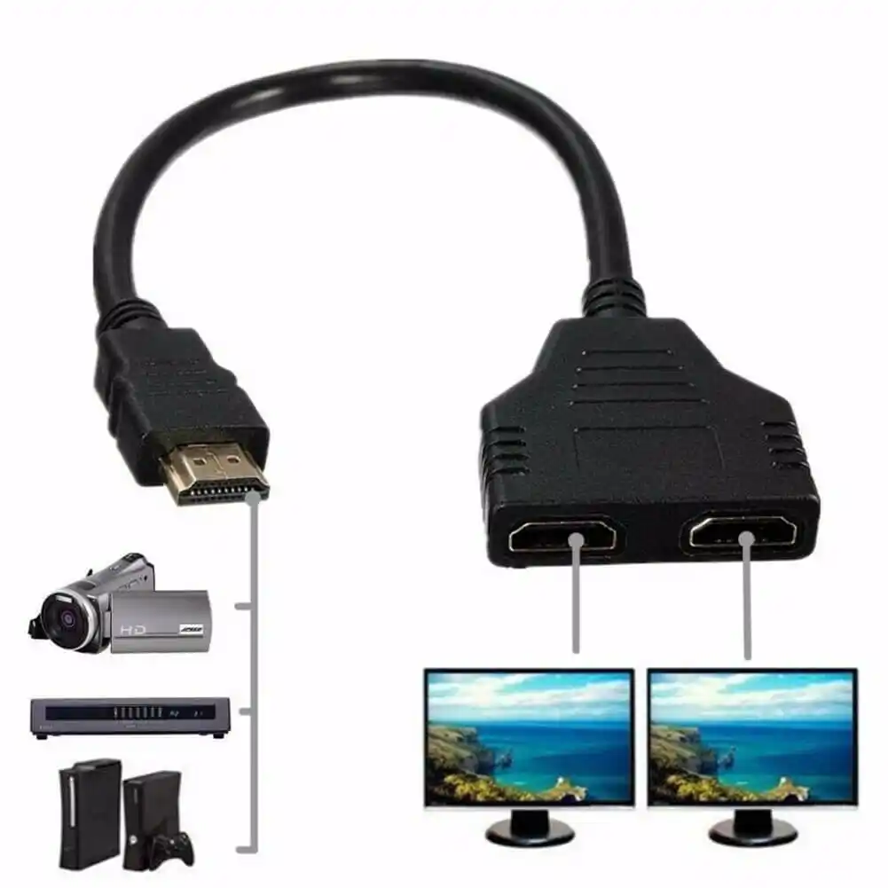 HDMI spliter 1×2 1080p H2H-300 HDMI adapteri SOPING.RS 42 HDMI spliter 1x2 1080p H2H-300 - Слика 2