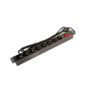 220V razvodni PDU panel 19/1U sa 8 utičnih mesta, prekidač, prenaponska zaštita, kabl 1.8m Mirsan Rekovi i oprema SOPING.RS 220V razvodni PDU panel 19/1U sa 8 utičnih mesta, prekidač, prenaponska zaštita, kabl 1.8m Mirsan