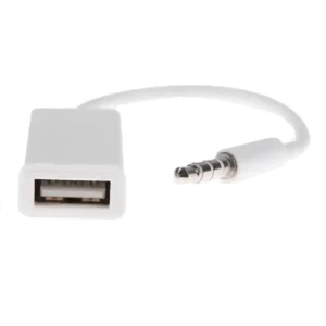Adapter USB na AUX beli 17cm A017 USB adapteri SOPING.RS Adapter USB na AUX beli 17cm A017