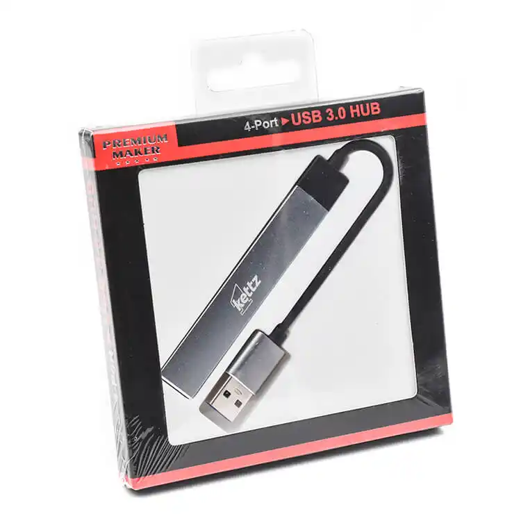 USB Hub 4 port Kettz 3.0 HUB-K404 USB adapteri SOPING.RS 42 USB Hub 4 port Kettz 3.0 HUB-K404 - Слика 2