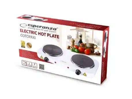 Električni rešo Esperanza EKH010W/dve ringle/snaga 2x1000W Indukcione ploče i rešoi SOPING.RS 43 Električni rešo Esperanza EKH010W/dve ringle/snaga 2x1000W - Слика 3