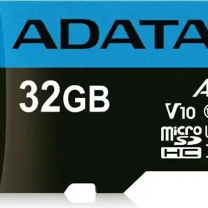 Micro SD Card 32GB AData + SD adapter AUSDH32GUICL10A1-RA1/ class 10