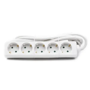 Produžni kabl sa 5 utičnica KETTZ 1.5mm2 KT-PK05A-2M 2m
