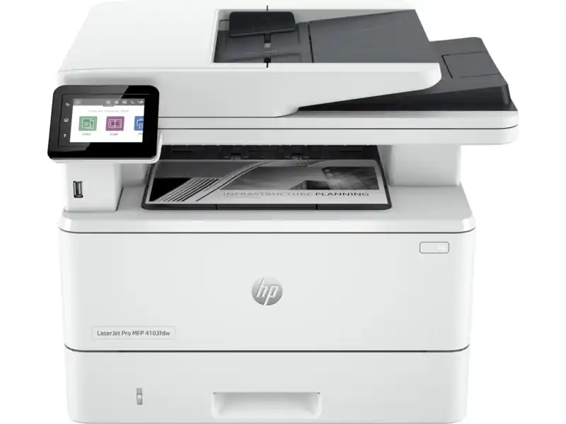 MFP HP LaserJet Pro 4103fdw/1200×1200/42ppm/512MB/LAN/WiFi/USB/DADF/Toner W1510, 2Z629A Štampači SOPING.RS 41 MFP HP LaserJet Pro 4103fdw/1200x1200/42ppm/512MB/LAN/WiFi/USB/DADF/Toner W1510, 2Z629A