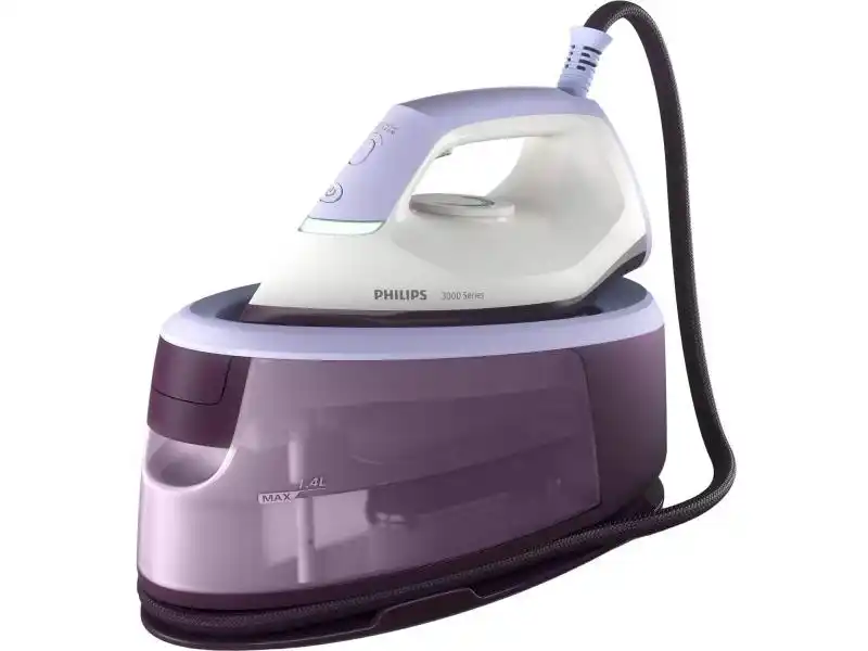 Parna stanica Philips PSG 3000/30/ljubičasta Pegle za veš SOPING.RS 41 Parna stanica Philips PSG 3000/30/ljubičasta
