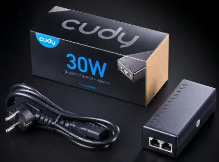 Adapter Cudy POE200 30W Gigabit PoE+/PoE Injector, 802.3at/802.3af Standard/domet 100 Metara Ostali adapteri SOPING.RS 41 Adapter Cudy POE200 30W Gigabit PoE+/PoE Injector, 802.3at/802.3af Standard/domet 100 Metara