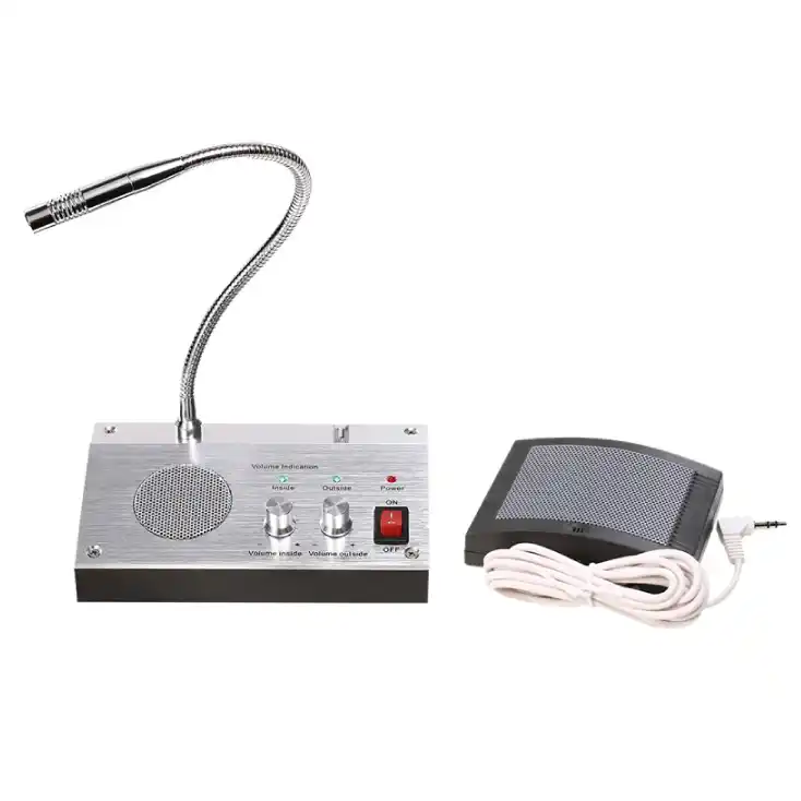 Šalterski audio interfon BANK RL-9908 (T346) Zvučnici i audio uređaji SOPING.RS 41 Šalterski audio interfon BANK RL-9908 (T346)