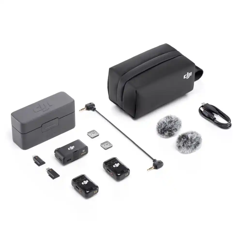 DJI Mic 2 Bežični mikrofon sa dva predajnika i jednim prijemnikom (2 TX + 1 RX) + Charging Case Akcione kamere i oprema SOPING.RS 43 DJI Mic 2 Bežični mikrofon sa dva predajnika i jednim prijemnikom (2 TX + 1 RX) + Charging Case - Слика 3