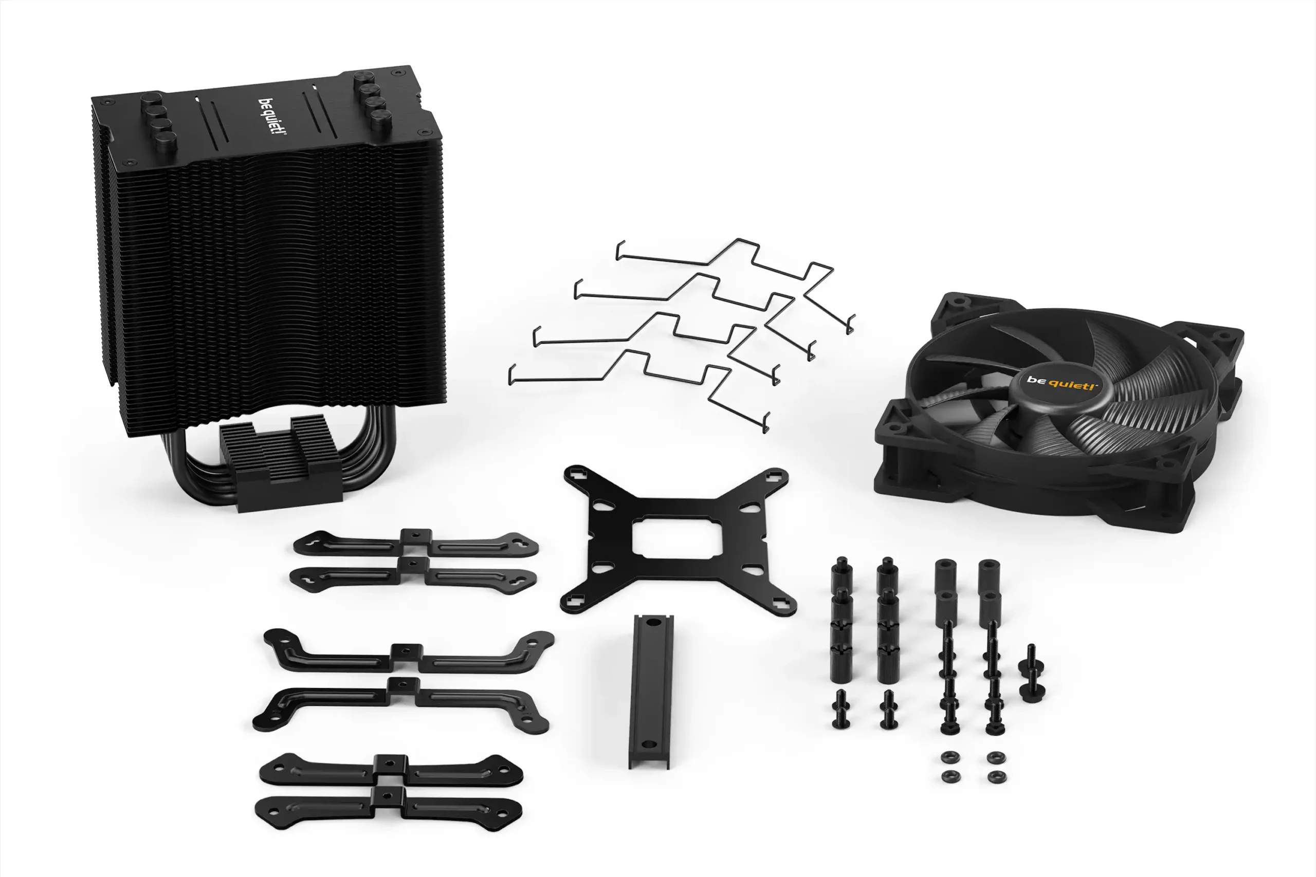 CPU Cooler Be quiet Pure Rock 2 Black BK007 (AM4,AM3,1150,1155,1200,1700) TDP-150W Hladnjaci SOPING.RS 44 CPU Cooler Be quiet Pure Rock 2 Black BK007 (AM4,AM3,1150,1155,1200,1700) TDP-150W - Слика 4