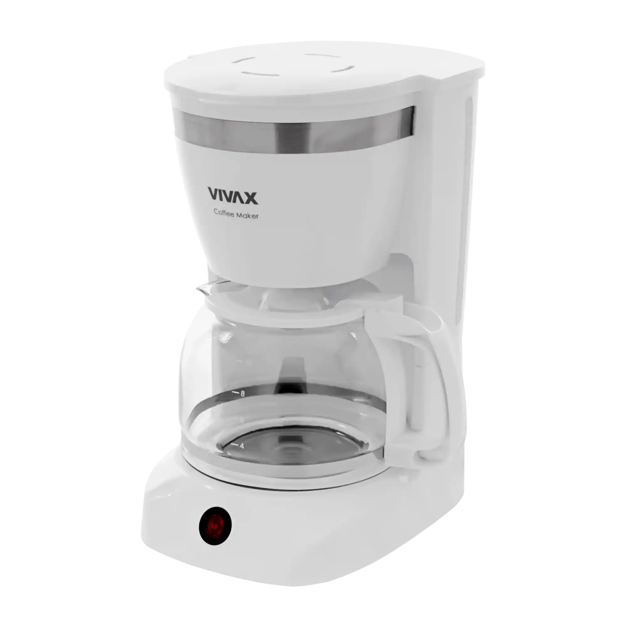 Aparat za filter kafu Vivax CM 08126W/1,25L/800W/bela Aparati za kafu SOPING.RS 41 Aparat za filter kafu Vivax CM 08126W/1,25L/800W/bela