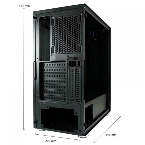 Kućište LC Power LC-702B-ON Skyscraper_X Gaming mATX Kućišta računara SOPING.RS 42 Kućište LC Power LC-702B-ON Skyscraper_X Gaming mATX - Слика 2