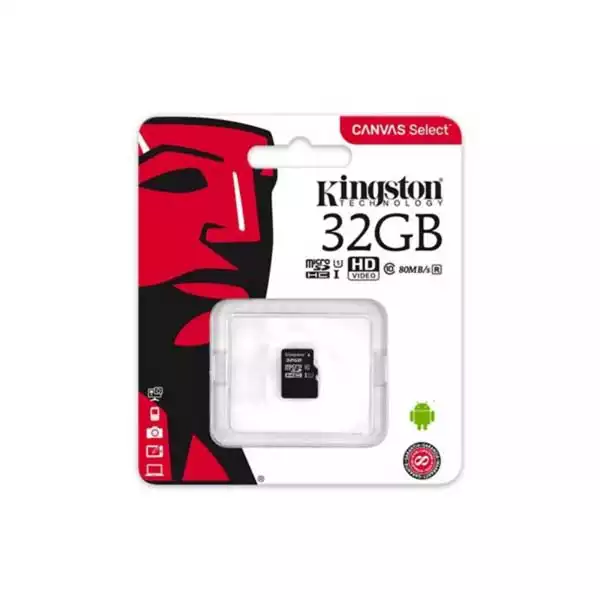 Micro SD Card 32GB Kingston SDCS2/32GBSP klasa 10 Memorijske kartice SOPING.RS 41 Micro SD Card 32GB Kingston SDCS2/32GBSP klasa 10