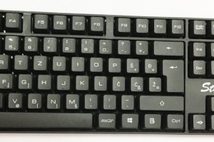Tastatura Stars Solutions USB YU black