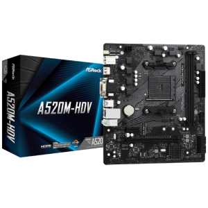 MB AM4 ASRock A520M-HDV 90-MXBE50-A0UAYZ