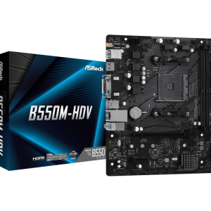 MB AM4 ASRock B550M-HDV 90-MXBDJ0-A0UAYZ