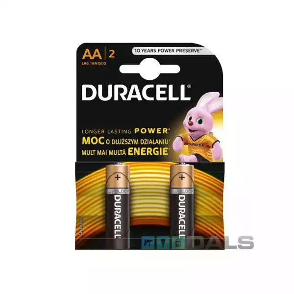 Baterija Duracell Basic LR6 AA (pak 2 kom), nepunjiva Baterije i punjači SOPING.RS 41 Baterija Duracell Basic LR6 AA (pak 2 kom), nepunjiva