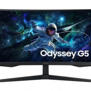 Monitor 27" Samsung Odyssey G5 LS27CG552EU VA 2560x1440/165Hz/1ms/HDMI/DP