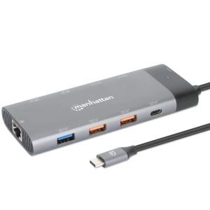 Docking station Manhattan 130714 10in1 USB-C – 2xHDMI/5xUSB/LAN/PD 100W Docking station SOPING.RS Docking station Manhattan 130714 10in1 USB-C - 2xHDMI/5xUSB/LAN/PD 100W