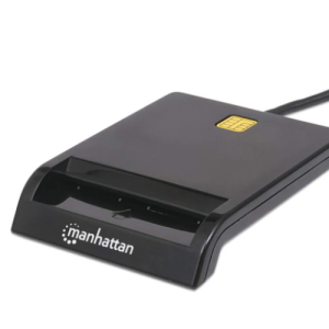 USB smart card reader Manhattan 102049, black Čitači kartica SOPING.RS USB smart card reader Manhattan 102049, black