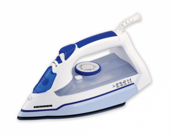 Pegla HEINNER HSI-2400AQ 2400W/260ml/keramika/20+108g/belo-plava Pegle za veš SOPING.RS 41 Pegla HEINNER HSI-2400AQ 2400W/260ml/keramika/20+108g/belo-plava