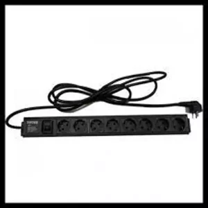 220V razvodni PDU panel 19/1U sa 8 utičnih mesta,prekidač,prenaponska zaštita,kabl 1.8m PDU-8SP-1U Rekovi i oprema SOPING.RS 41 220V razvodni PDU panel 19/1U sa 8 utičnih mesta,prekidač,prenaponska zaštita,kabl 1.8m PDU-8SP-1U
