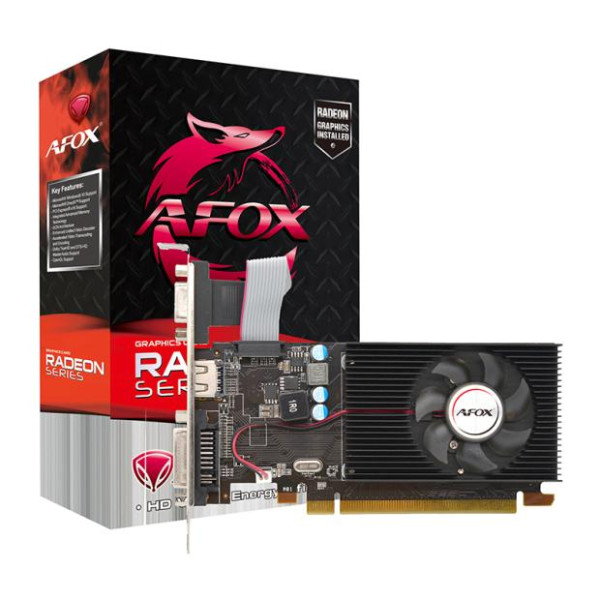 SVGA AFOX Radeon R5 230 2GD DDR3 LP/DVI/HDMI/VGA, AFR5230-2048D3L5 Grafičke karte SOPING.RS 41 SVGA AFOX Radeon R5 230 2GD DDR3 LP/DVI/HDMI/VGA, AFR5230-2048D3L5